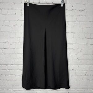 J. Crew Slip Skirt Black